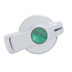 UP41174-A/C Knob For Freightliner (Older Model) - Green Crystal