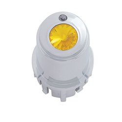 UP41191-Center A/C Control Knob For 2006+ Kenworth - Amber Crystal