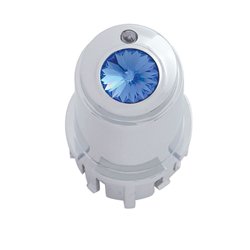 UP41192-Center A/C Control Knob For 2006+ Kenworth - Blue Crystal