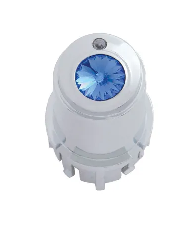 UP41192-Center A/C Control Knob For 2006+ Kenworth - Blue Crystal
