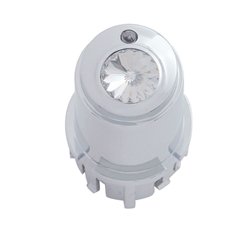 UP41193-Center A/C Control Knob For 2006+ Kenworth  - Clear Crystal
