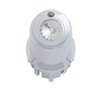 UP41193-Center A/C Control Knob For 2006+ Kenworth  - Clear Crystal