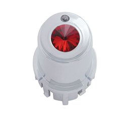 UP41196-Center A/C Control Knob For 2006+ Kenworth - Red Crystal