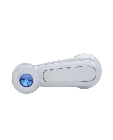 UP41223-Window Crank With Blue Crystal For Peterbilt (2006+)