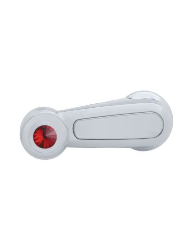 UP41227-Window Crank With Red Crystal For Peterbilt (2006+)