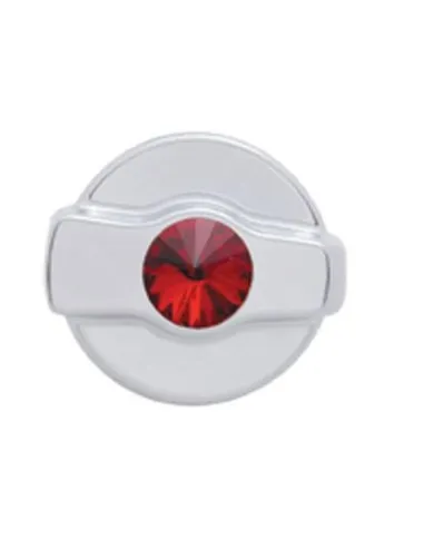 UP41306-Wiper Dial Knob For Kenworth - Red Crystal