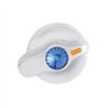 UP41309-Signature Series A/C Control Knob With Color Crystal For International Trucks - Blue Crystal