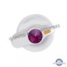 UP41312-Signature Series A/C Control Knob With Color Crystal For International Trucks - Purple Crystal