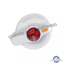 UP41313-Signature Series A/C Control Knob With Color Crystal For International Trucks - Red Crystal