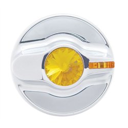 UP41315-Signature A/C Control Knob For Kenworth - Amber Crystal