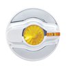 UP41315-Signature A/C Control Knob For Kenworth - Amber Crystal