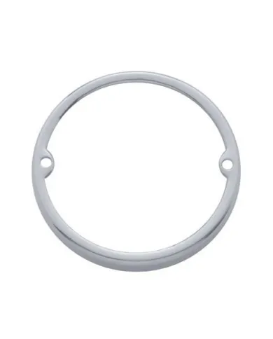 UP30317-Stainless Steel Low Profile Cab Light Bezel