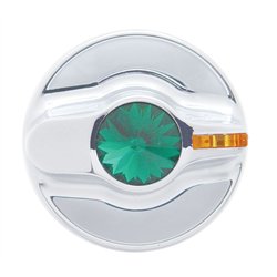 UP41318-Signature A/C Control Knob For Kenworth - Green Crystal