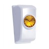 UP41352-Chrome Rocker Switch Plug With Amber Crystal For 2006+ Kenworth (Card Of 2)