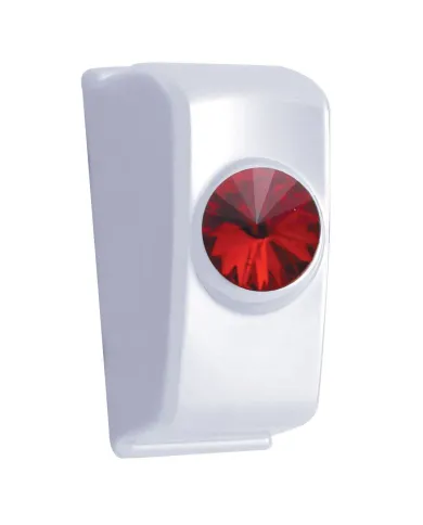 UP41357-Chrome Rocker Switch Plug With Red Crystal For 2006+ Kenworth (Card Of 2)