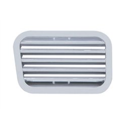 UP41372-Chrome Plastic A/C Defroster Vent For 2006+ Kenworth W900/T800/T660/T600- Driver