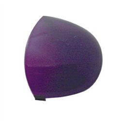 UP41386-Round Dome Light Lens For 2006+ Kenworth - Purple (Card of 2)