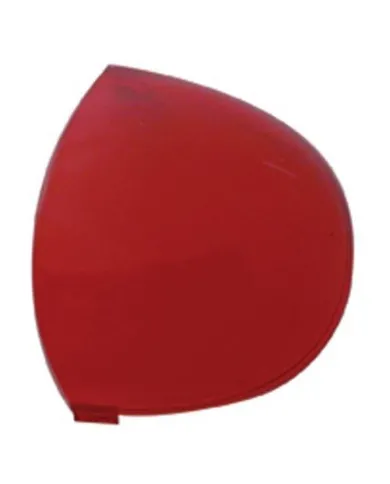 UP41387-Round Dome Light Lens For 2006+ Kenworth  - Red (Card of 2)