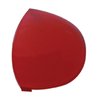 UP41387-Round Dome Light Lens For 2006+ Kenworth  - Red (Card of 2)