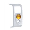 UP41414-Rocker Switch Cover With Amber Crystal For 2006+ Kenworth (Card Of 3)