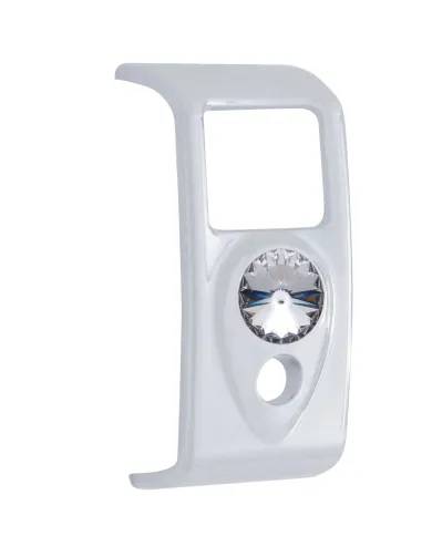 UP41416-Rocker Switch Cover With Clear Crystal For 2006+ Kenworth (Card Of 3)