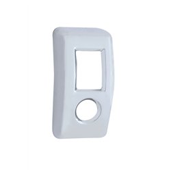 UP41423-Chrome Plastic Dash Dimmer Switch Trim For 2006+ Kenworth W900/T800/T660/C500