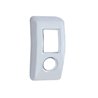 UP41423-Chrome Plastic Dash Dimmer Switch Trim For 2006+ Kenworth W900/T800/T660/C500