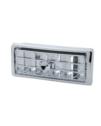 UP41500-Chrome Plastic A/C Vent With Indent For 2002-2005 Kenworth - Center