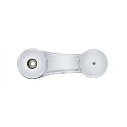 UP41544-Chrome Plastic Window Crank For Kenworth T300 (2003-2007) And T600 (2002-2006)