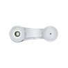 UP41544-Chrome Plastic Window Crank For Kenworth T300 (2003-2007) And T600 (2002-2006)