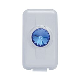 UP41603-Switch Plug Cover For Volvo - Blue Crystal (2-Pack)