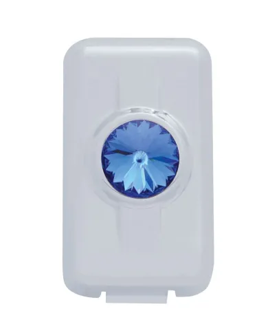 UP41603-Switch Plug Cover For Volvo - Blue Crystal (2-Pack)