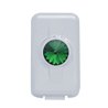 UP41605-Switch Plug Cover For Volvo - Green Crystal (2-Pack)