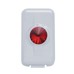 UP41607-Switch Plug Cover For Volvo - Red Crystal (2-Pack)