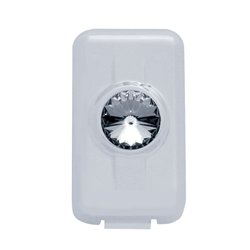 UP41608-Switch Plug Cover For Volvo - Smoke Crystal (2-Pack)