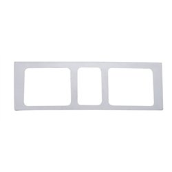 UP41631-Stainless Steel Volvo Lower Dash Trim - Left