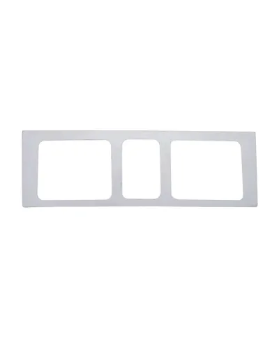 UP41631-Stainless Steel Volvo Lower Dash Trim - Left