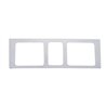 UP41631-Stainless Steel Volvo Lower Dash Trim - Left