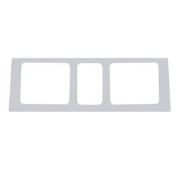 UP41632-Stainless Steel Volvo Lower Dash Trim - Right