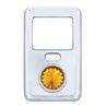UP41644-Rocker Switch Cover With Crystal For 1998-2018 Volvo VNL - Amber