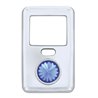 UP41645-Rocker Switch Cover With Crystal For 1998-2018 Volvo VNL - Blue