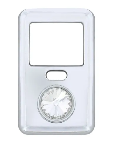 UP41646-Rocker Switch Cover With Crystal For 1998-2018 Volvo VNL - Clear