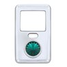 UP41647-Rocker Switch Cover With Crystal For 1998-2018 Volvo VNL - Green
