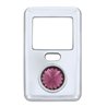 UP41648-Rocker Switch Cover With Crystal For 1998-2018 Volvo VNL - Purple