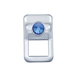 UP41653-Switch Plug Cover For Volvo - Blue Crystal