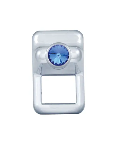 UP41653-Switch Plug Cover For Volvo - Blue Crystal