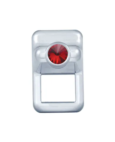UP41657-Toggle Switch Cover For Volvo - Red Crystal