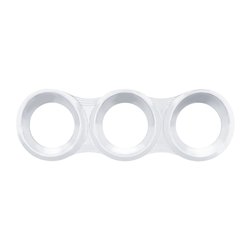 UP41720-3 Gauge Cluster Cover With Visor For Peterbilt (2005 & Older)- Horizontal