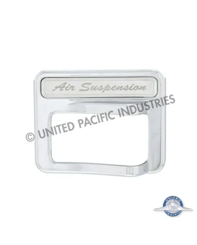 UP41764-Chrome Rocker Switch Cover For Peterbilt 579 (2013-2019) & 567 (2014-2018)- Air Suspension
