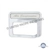 UP41764-Chrome Rocker Switch Cover For Peterbilt 579 (2013-2019) & 567 (2014-2018)- Air Suspension